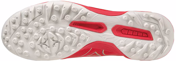 Shop Mizuno Alpha ELITE AS TF 高級AS碎釘 人造草坪 防滑透氣 足球鞋 男款 紅色