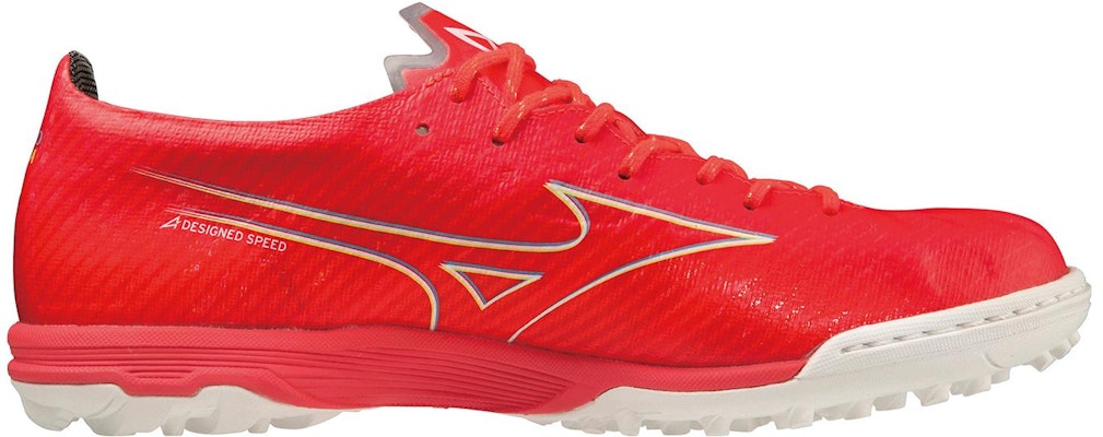 Mizuno Alpha ELITE AS TF 高級AS碎釘 人造草坪 防滑透氣 足球鞋 男款 紅色 Order Mizuno Alpha ELITE AS TF 高級AS碎釘 人造草坪 防滑透氣 足球鞋 男款 紅色