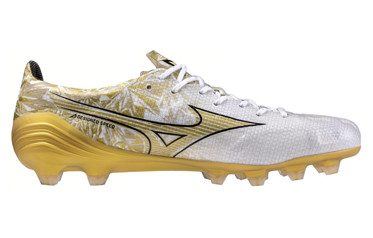 Order Mizuno Alpha Japan FG 'Putih Emas' P1GA246050