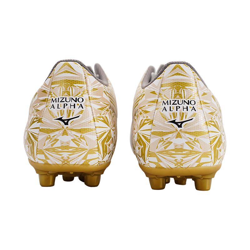 Shop 美津濃 人造草坪 透氣防滑 足球鞋 男款 白金色