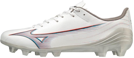 Mizuno Alpha Select White 'Outdoor Pitch Non-Slip Studded Durable Soccer Shoe' P1GA236509 Mizuno Alpha Select White 'Outdoor Pitch Non-Slip Studded Durable Soccer Shoe' P1GA236509