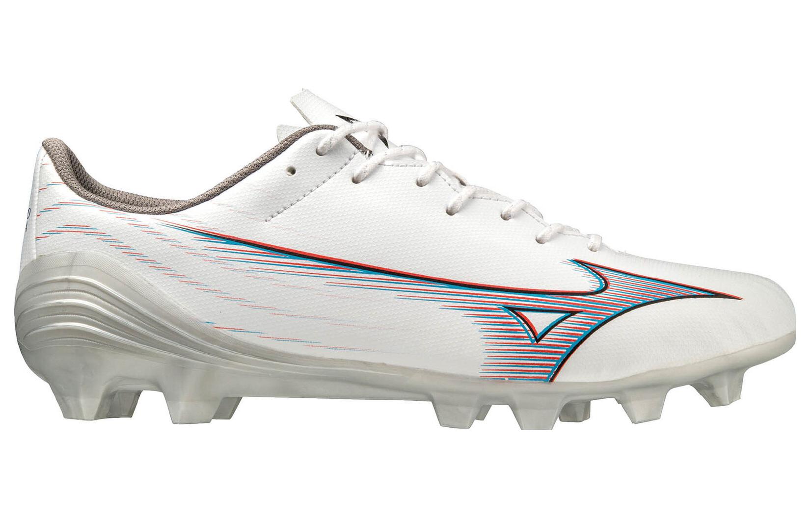 Order ミズノ アルファ セレクト 白・屋外・滑り止め・サッカーシューズ P1GA236509