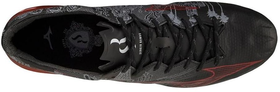 美津浓 Alpha SR4 FG'红黑' P1GA239904 Lookbook 美津浓 Alpha SR4 FG'红黑' P1GA239904