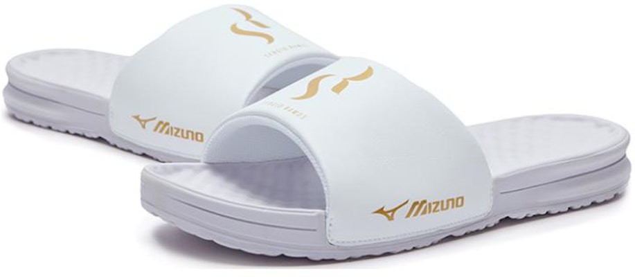 Sandal Mizuno SR4 'Putih Emas' P1GJ230409 Lookbook Sandal Mizuno SR4 'Putih Emas' P1GJ230409