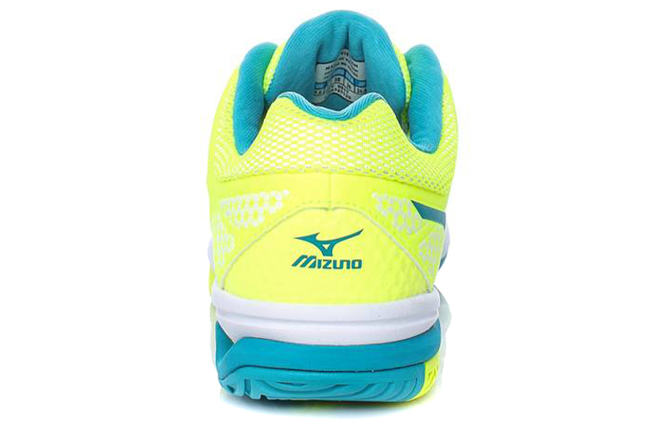 Shop Mizuno Alphabounce Lichtgewicht Slijtvast Wit Blauw Geel Sneakers 61GA167125