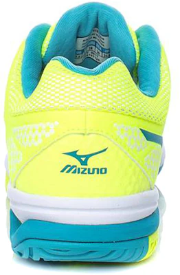 Mizuno Alphabounce Lichtgewicht Slijtvast Wit Blauw Geel Sneakers 61GA167125 Shop Mizuno Alphabounce Lichtgewicht Slijtvast Wit Blauw Geel Sneakers 61GA167125