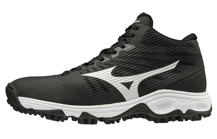 Mizuno Ambition All Surface Mid Turf 'Black White' 320596-TZU