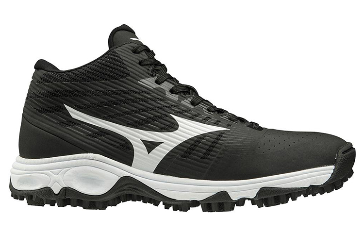 Mizuno Ambition All Surface Mid Turf 'Black White' 圖 2