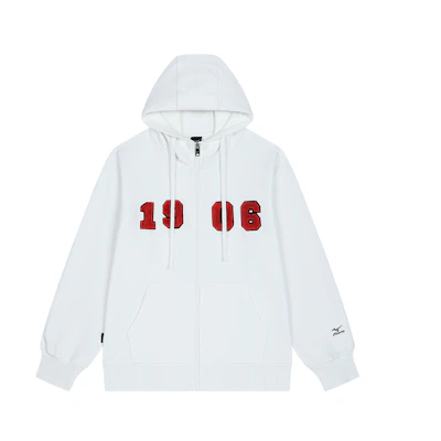 Mizuno Basic Zip-Up Hoodie Unisex - Classic American Style Long Sleeve A2CC2553