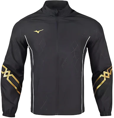Mizuno Black-Gold Waterproof Breathable Windproof Jacket with Hood P2CE26Z109 Buy Mizuno Black-Gold Waterproof Breathable Windproof Jacket with Hood P2CE26Z109