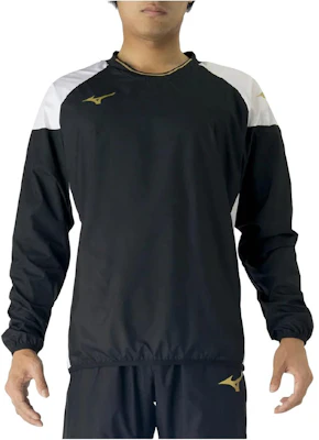 美津濃黑色印花標誌拉格蘭套頭衫 P2ME7070-09 Buy 美津濃黑色印花標誌拉格蘭套頭衫 P2ME7070-09