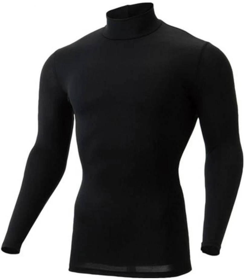 mizuno-black-solid-color-slim-fit-high-neck-long-sleeve-sweatshirt-e2-mj-2004-l09