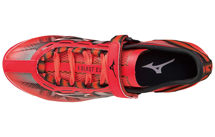 Lookbook Mizuno Blast Elite x Low 'Merah Hitam' U1GA210273