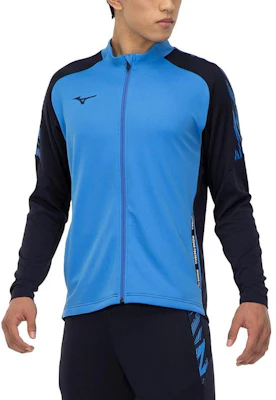 Mizuno Blue Colorblock Logo Stand Collar Zip Jacket Unisex Long Sleeve P2MC203525 Buy Mizuno Blue Colorblock Logo Stand Collar Zip Jacket Unisex Long Sleeve P2MC203525