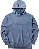 Mizuno Blue Logo Print Pullover Hoodie D2ECB504-07 Mizuno Blue Logo Print Pullover Hoodie D2ECB504-07