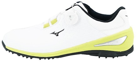 Mizuno BOA Golf Shoes 'White Yellow' 51GM192035 Mizuno BOA Golf Shoes 'White Yellow' 51GM192035