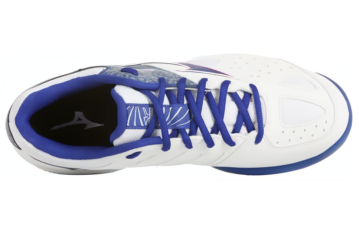 Lookbook Mizuno Break Shot 2 CC 'White Blue' 61GC192520