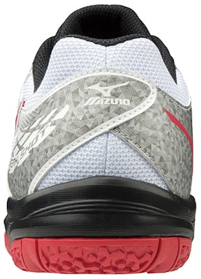 Mizuno Break Shot 2 Oc 抗滑透氣網球鞋 男女款 黑白紅 Shop Mizuno Break Shot 2 Oc 抗滑透氣網球鞋 男女款 黑白紅