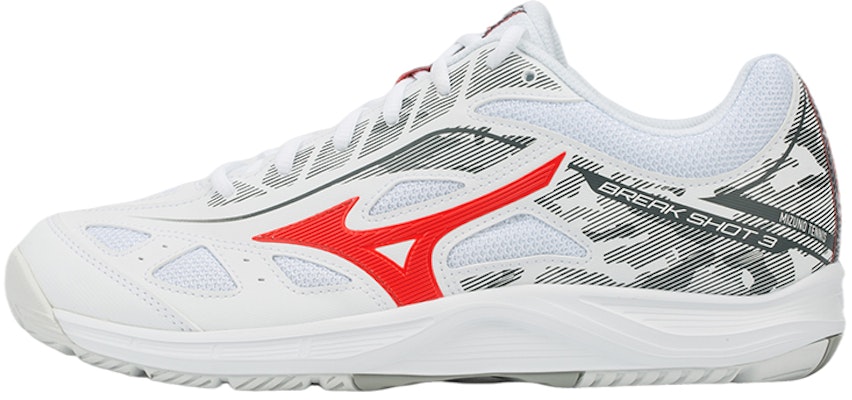 Mizuno Break Shot 'White Red' 61GA214062 Buy Mizuno Break Shot 'White Red' 61GA214062