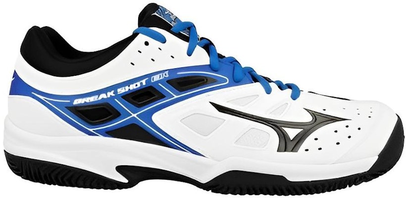 Mizuno Break Shot EX CC 'Putih Biru Hitam' Sneakers 61GC172509 Order Mizuno Break Shot EX CC 'Putih Biru Hitam' Sneakers 61GC172509