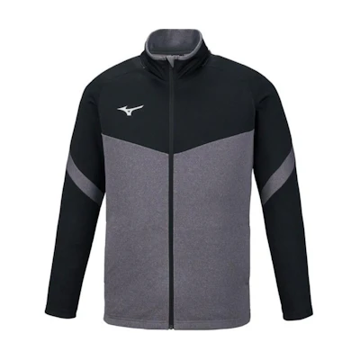 Mizuno Charcoal Colorblock Slim Fit Zip-Up Jacket 32MC115007