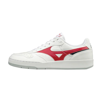 Mizuno City Wind Low Tops Skateboarding Shoes Unisex White Red
