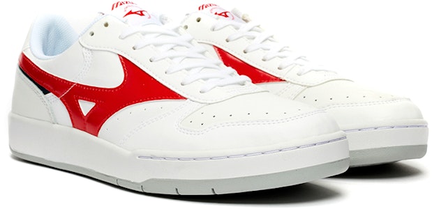 美津濃 City Wind 低幫板鞋 男女同款 白紅 Lookbook 美津濃 City Wind 低幫板鞋 男女同款 白紅