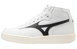 Mizuno City Wind Mid 'White Black' D1GA205801 Mizuno City Wind Mid 'White Black' D1GA205801