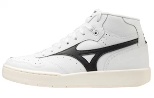 Mizuno City Wind Mid 'White Black' D1GA205801 Mizuno City Wind Mid 'White Black' D1GA205801