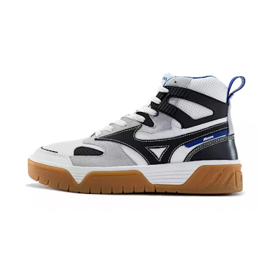 Mizuno CL MID Skateboarding Shoes Black White Blue