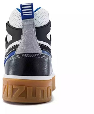 美津浓 CL MID 高帮 板鞋 男款 黑白藍 Shop 美津浓 CL MID 高帮 板鞋 男款 黑白藍