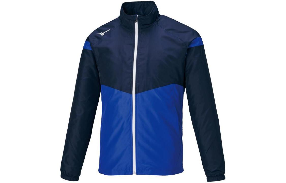 Mizuno Colorblock Logo Zip-Up Track Jacket Unisex Long Sleeve 32ME112014