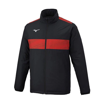 Mizuno Colorblock Slim Fit Zip Jacket Unisex - Black P2ME259096