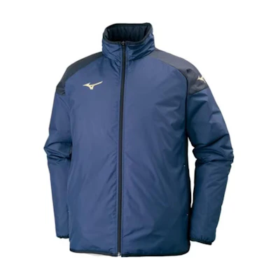 Mizuno Colorblock Stand Collar Zip Jacket Navy Blue P2JE750114