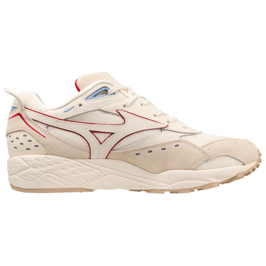 Lookbook Mizuno Contender ''Blanc Neige Rouge'' D1GA227401