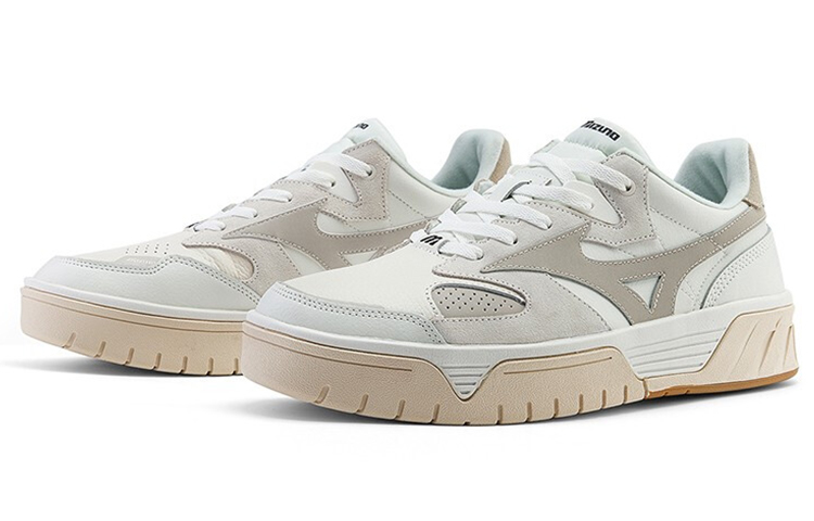 Order Mizuno Court Cl Low 'Wheat Beige White' Sepatu Olahraga - Gandum Beige Putih D1GH212702