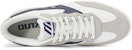 Mizuno Court Lite Cozy Minimalis Kasut Skateboard Unisex Kelabu Putih Biru D1GH222702