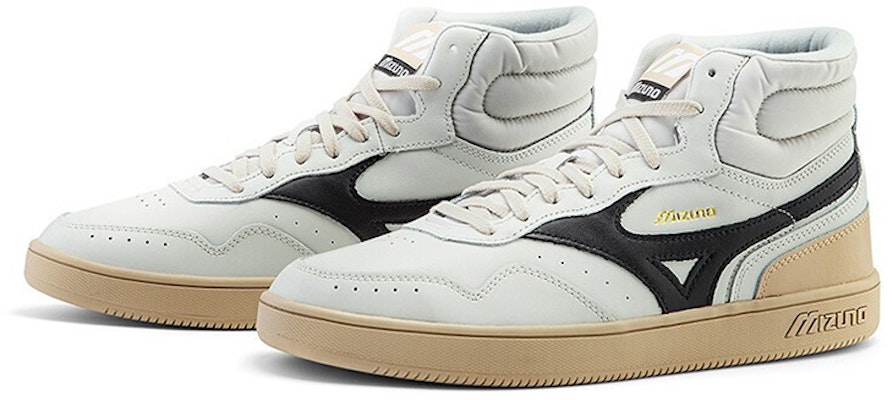 Mizuno Court Lite Mid 'White Cream Black' D1GH212801 Order Mizuno Court Lite Mid 'White Cream Black' D1GH212801