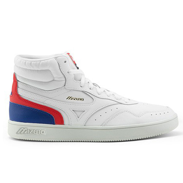 Order Mizuno Court Lite Mid 'Blanco Rojo Azul' D1GH212802