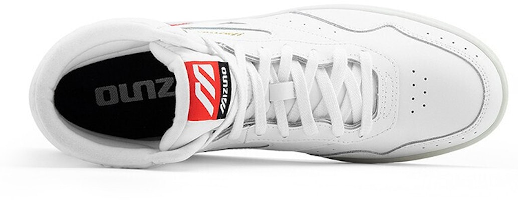 Mizuno Court Lite Mid 'White Red Blue' D1GH212802 Lookbook Mizuno Court Lite Mid 'White Red Blue' D1GH212802
