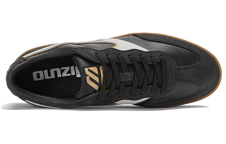 Shop Mizuno Court Lite S 'Black White Brown' D1GH223201