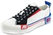 Mizuno Court S Low Hitam/Putih/Biru D1GH203301