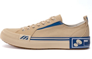 Mizuno Court S Low 'Sand Blue Contrast' D1GH221701 Mizuno Court S Low 'Sand Blue Contrast' D1GH221701
