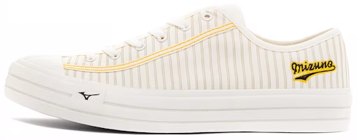 Mizuno Court S Low 'White Yellow' D1GH220804 Mizuno Court S Low 'White Yellow' D1GH220804