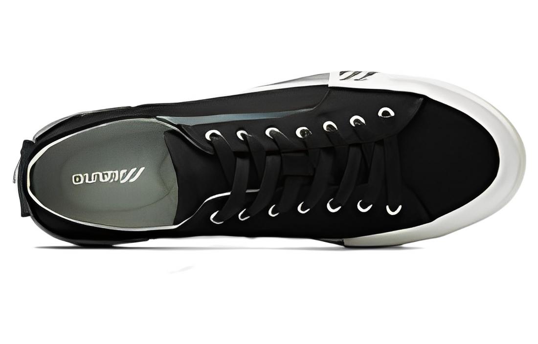 Lookbook 미즈노 코트 S 로우 EC '블랙 화이트' D1GH221704