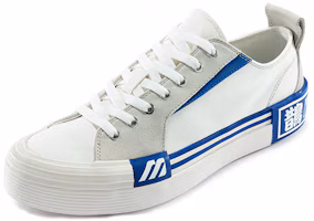 Order Mizuno球場S低筒復古帆布鞋 男女同款 白藍