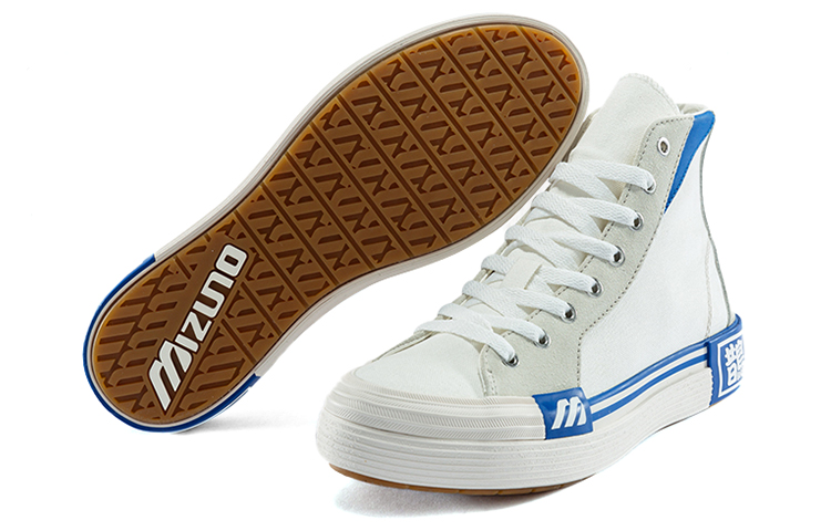 Shop Mizuno Court S Weiß/Blau D1GH203202