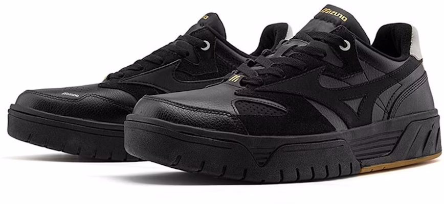 미즈노 코트 CL 로우 '블랙 골드' (Mizuno Court CL Low 'Black Gold') D1GH212703 Order 미즈노 코트 CL 로우 '블랙 골드' (Mizuno Court CL Low 'Black Gold') D1GH212703