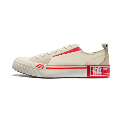Mizuno Court Select Low 'White Red'