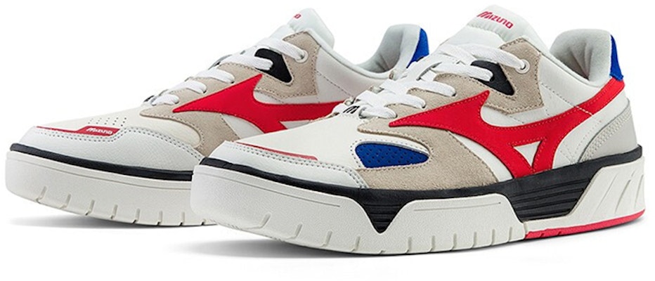 Mizuno Court Select Low 'White Red Blue' D1GH212701 Order Mizuno Court Select Low 'White Red Blue' D1GH212701